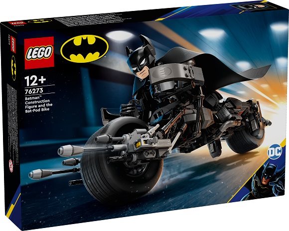 LEGO® DC Batman™ 76273 Batman™ és a Bat-Pod motorkerékpár építhető figura