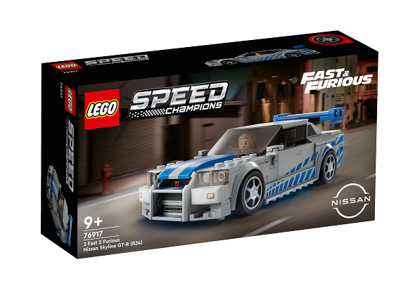 LEGO® Speed Champions 76917 2 Fast 2 Furious Nissan Skyline GT-R (R34) 