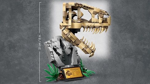 LEGO® Jurassic World 76964 Dinoszaurusz maradványok: T-Rex koponya