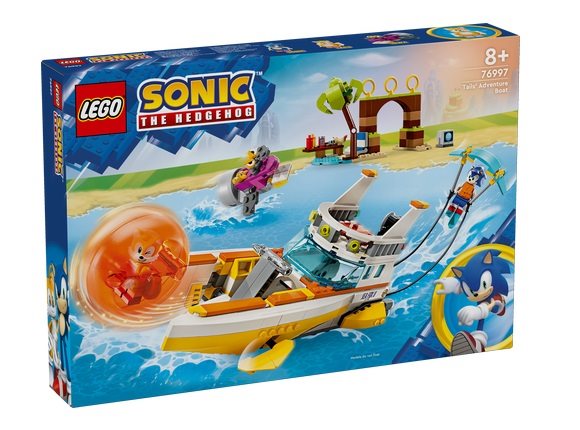 LEGO® Sonic The Hedgehog™ 76997 Farok és a kalandhajó