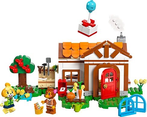 LEGO® Animal Crossing™ 77049 Látogatás Isabelle-nél