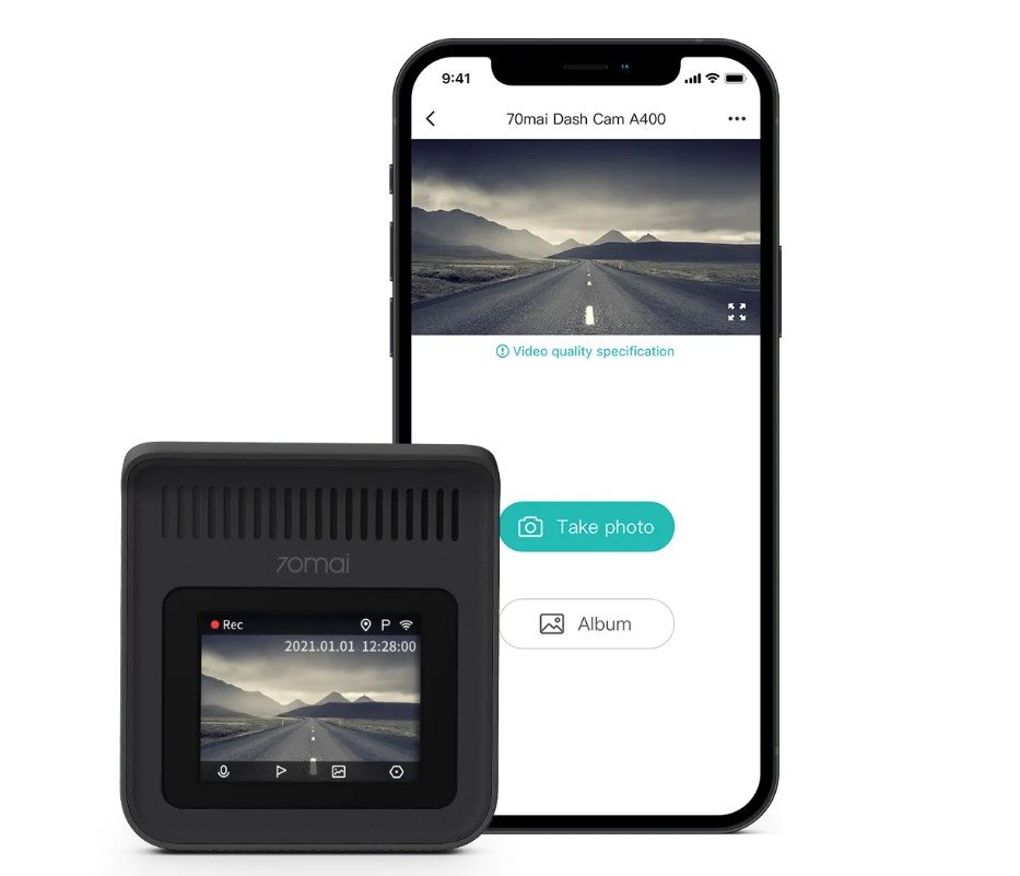 70mai Dash Cam A400-1 autós kamera