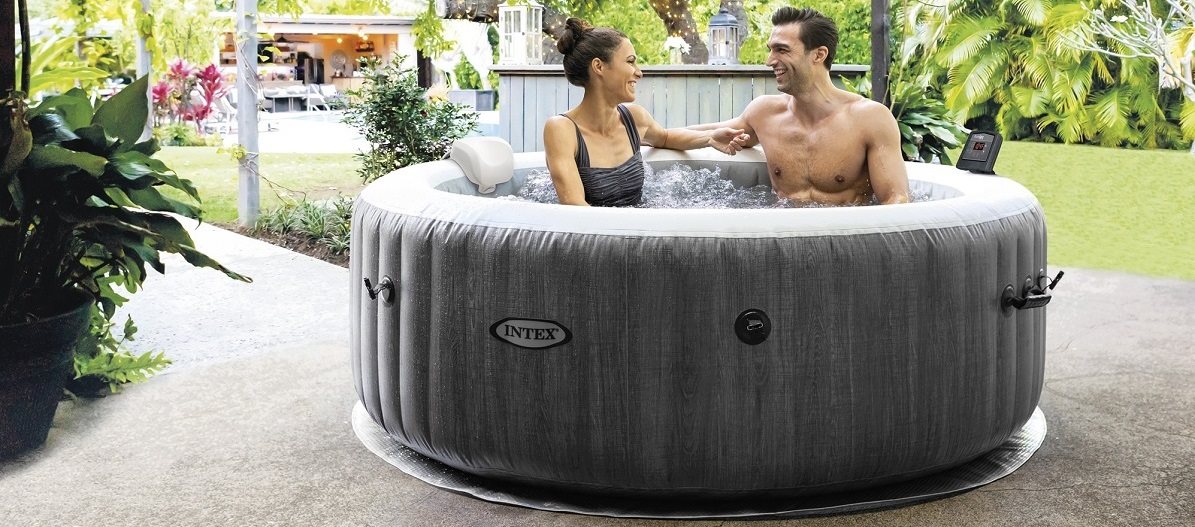 Pezsgőfürdő Intex Whirlpool Pure Spa - Bubble Greywood Deluxe 6