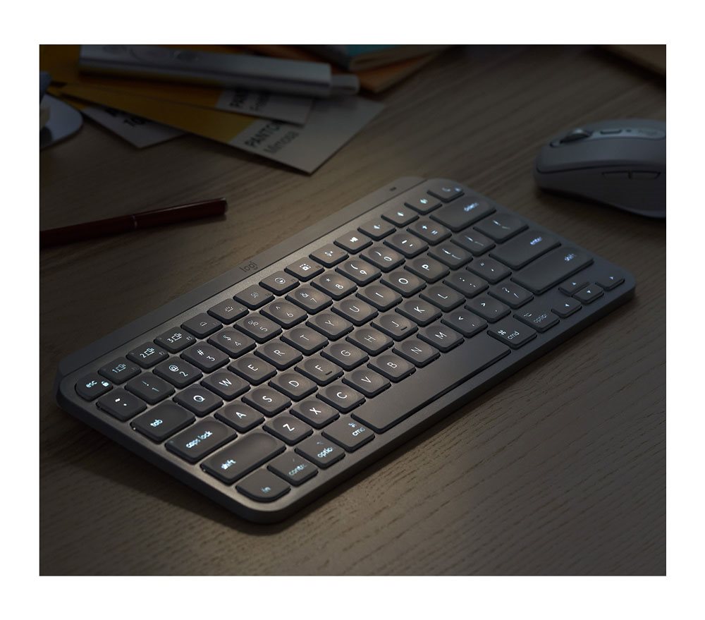 LOGITECH MX KEYS MINI GREY billentyűzet