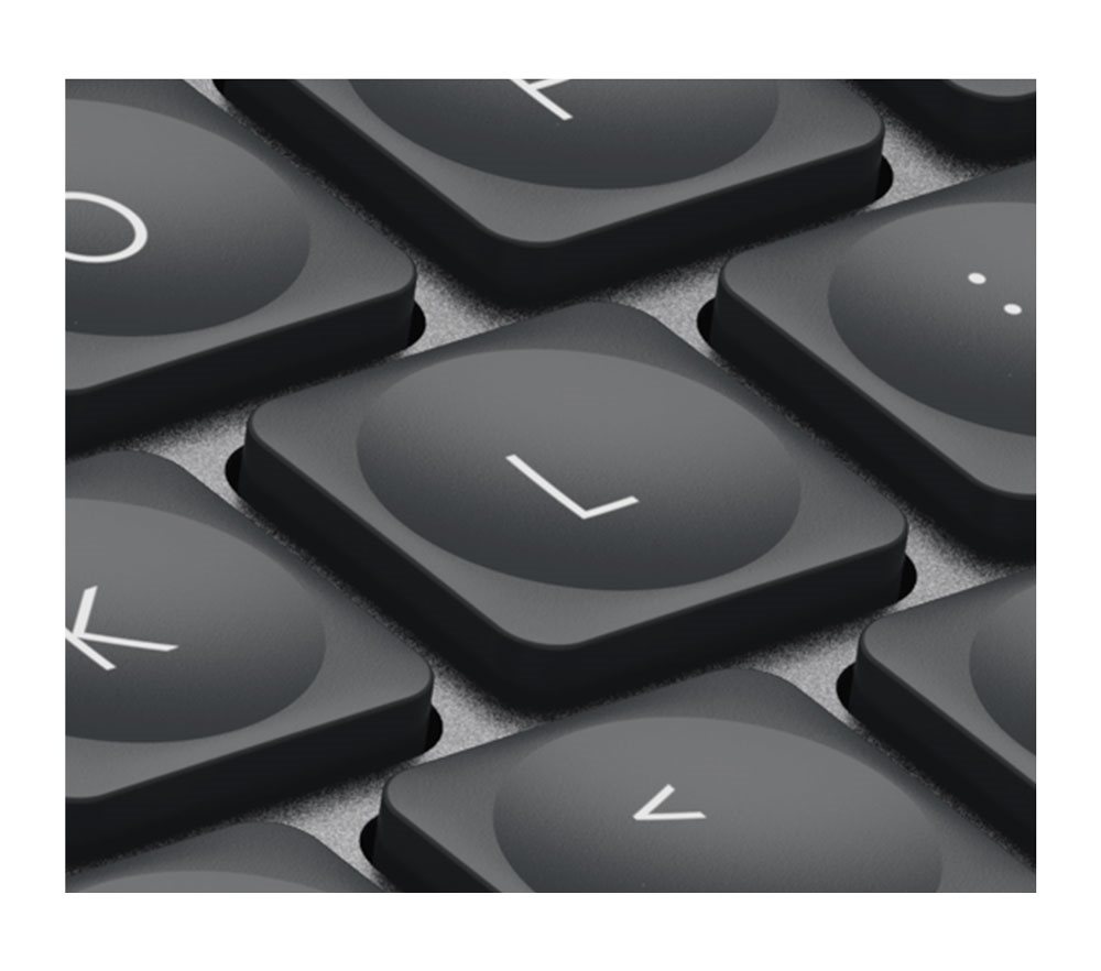 LOGITECH MX KEYS MINI GREY billentyűzet