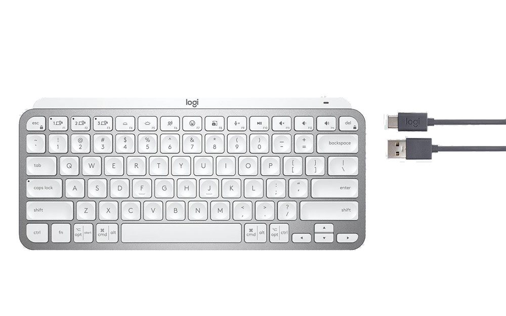 LOGITECH MX KEYS MINI GREY billentyűzet