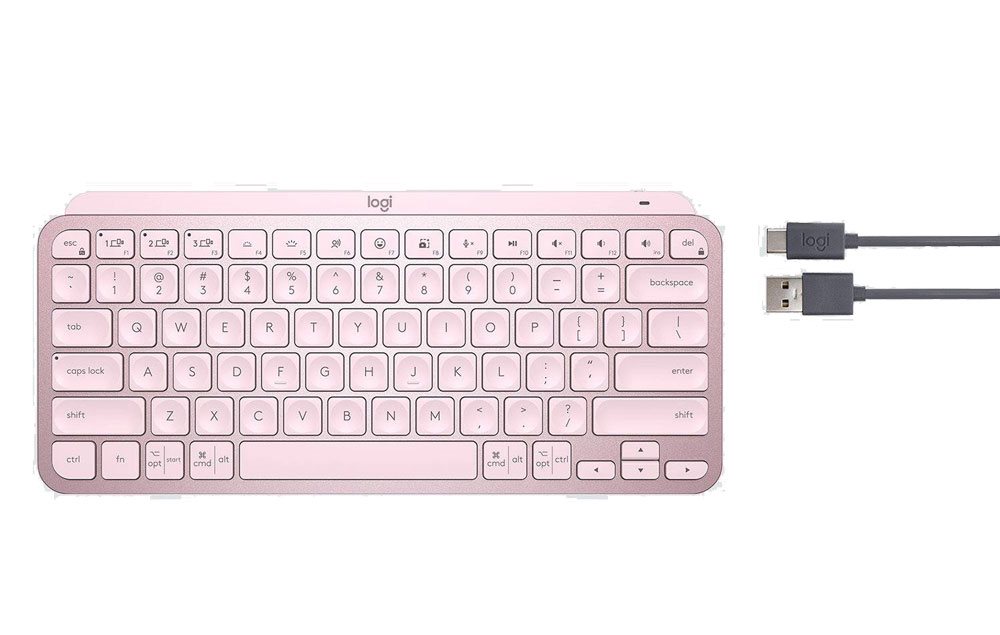 LOGITECH MX KEYS MINI ROSE billentyűzet LOGITECH MX KEYS MINI ROSE billentyűzet
