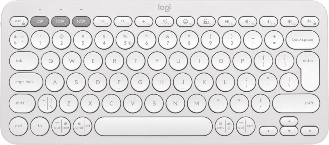Logitech Pebble Keyboard 2 K380s, Off-white
