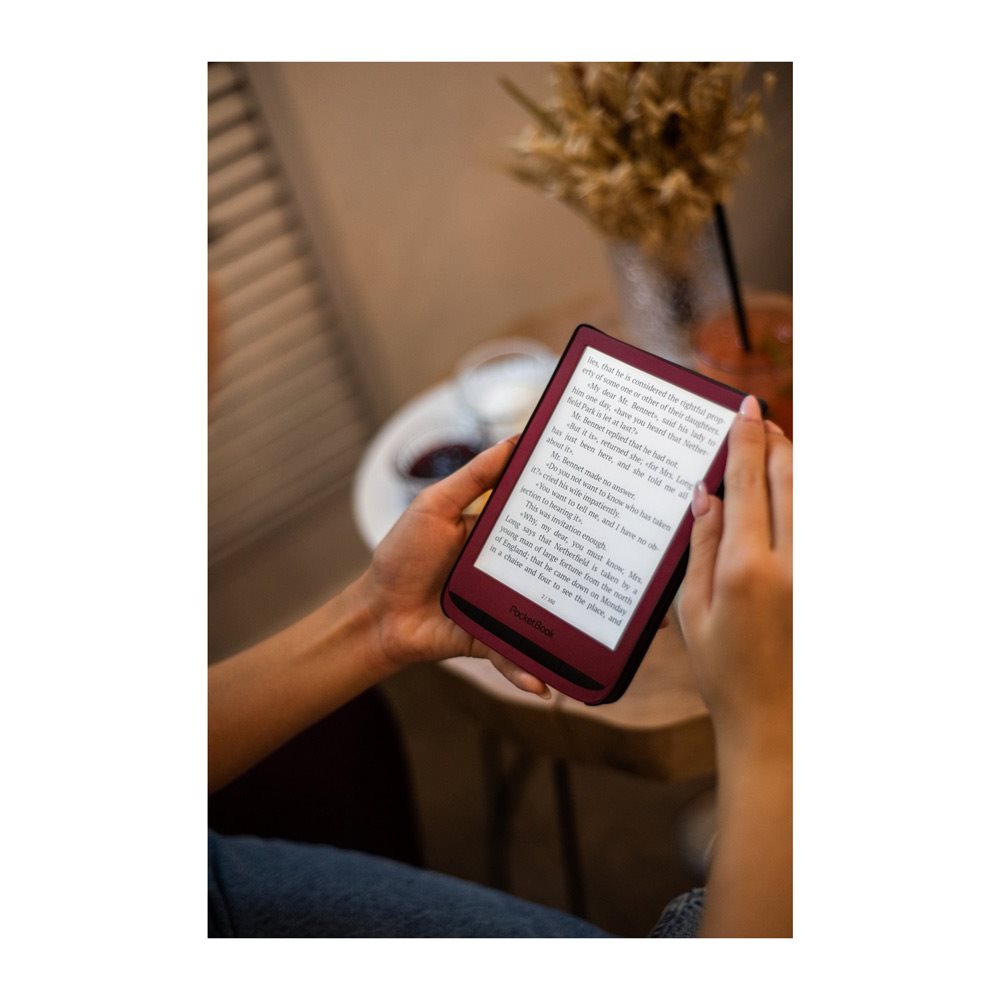 PocketBook 628 Touch Lux 5 Ruby Red