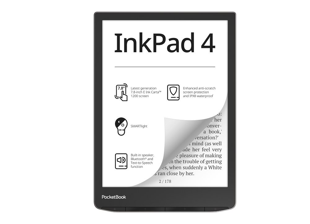 PocketBook 743G InkPad 4 ebook olvasó