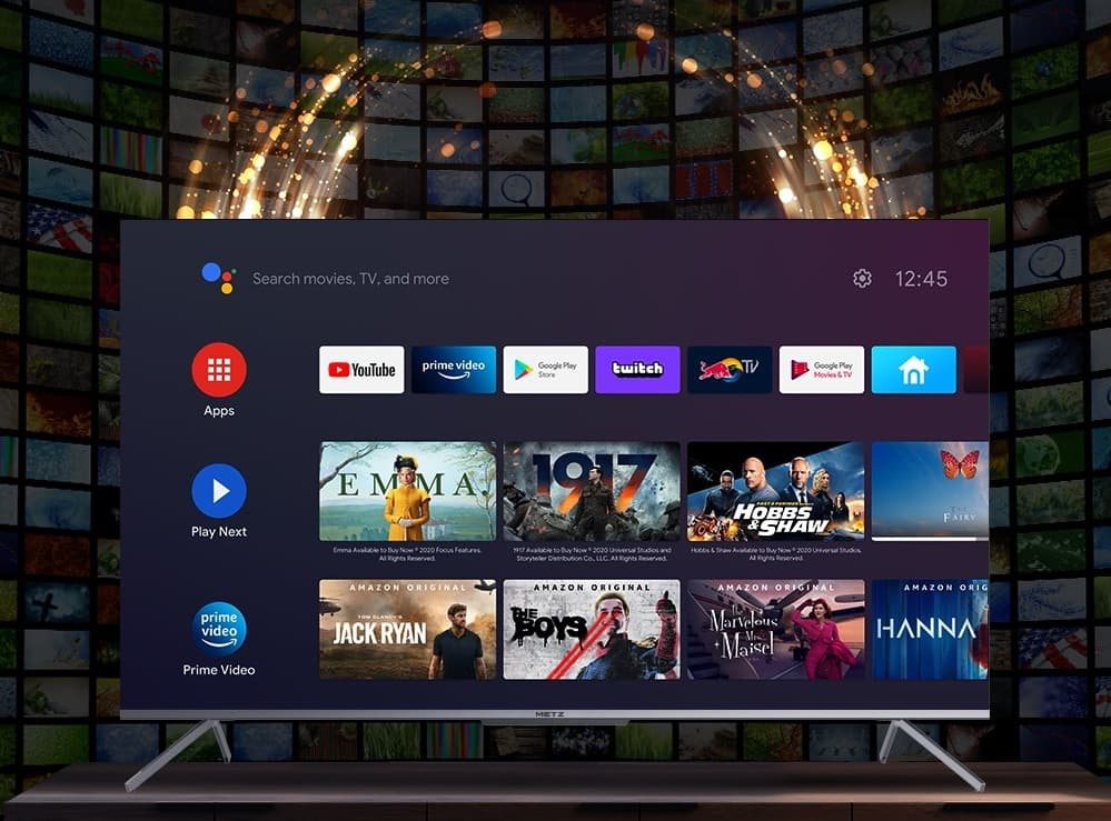 Metz 55MUC8500Z SMART ANDROID LED televízió
