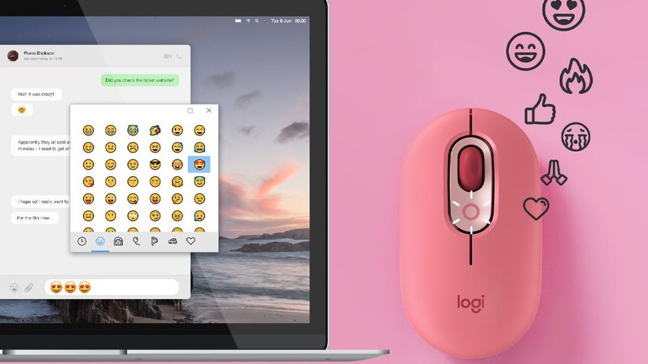 Logitech Pop Mouse Heartbreaker