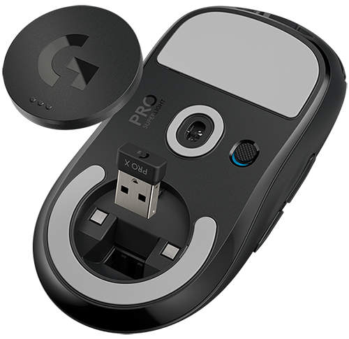 Logitech PRO X SUPERLIGHT fekete