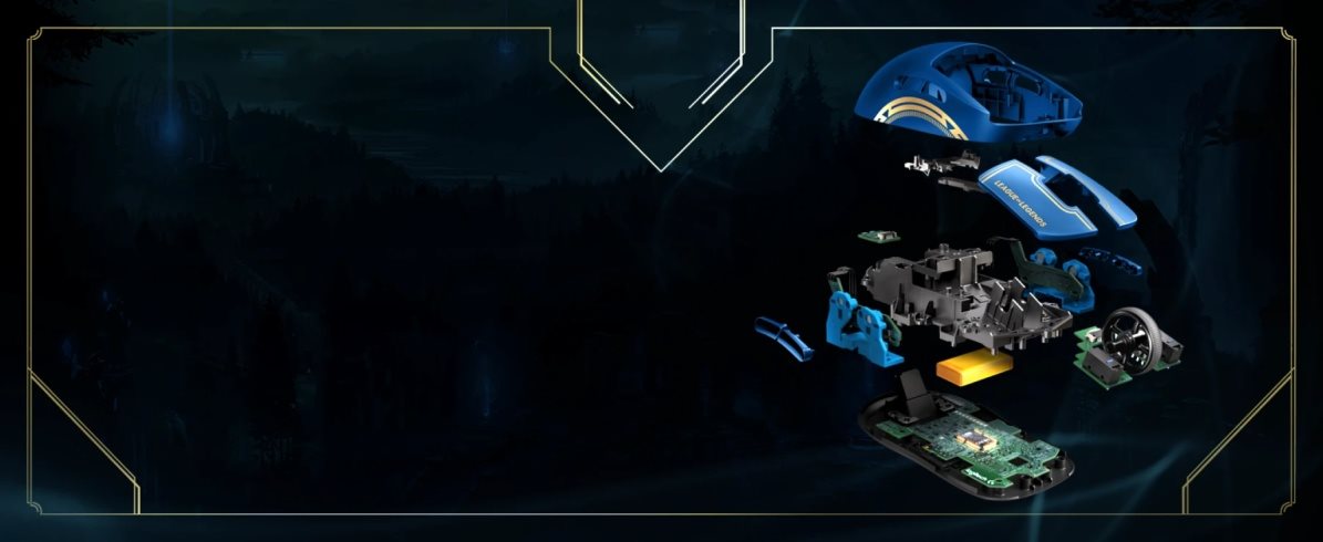 Logitech G PRO Wireless Gaming Mouse League of Legends Edition