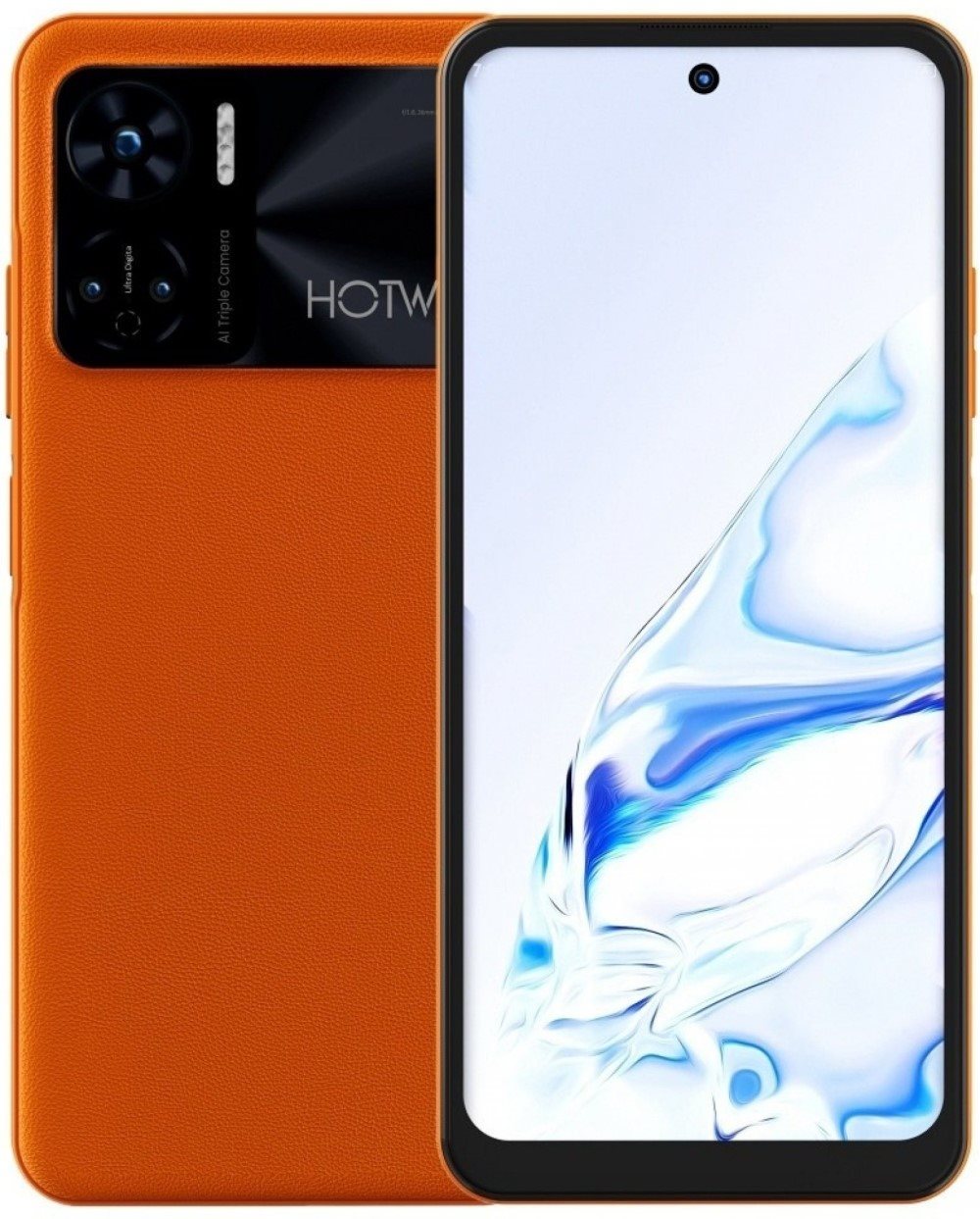 Hotwav Note 12 8/128GB mobiltelefon, narancssárga