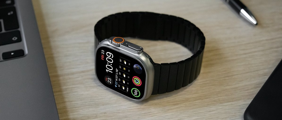 Mobile Origin Watch Titanium Black szíj