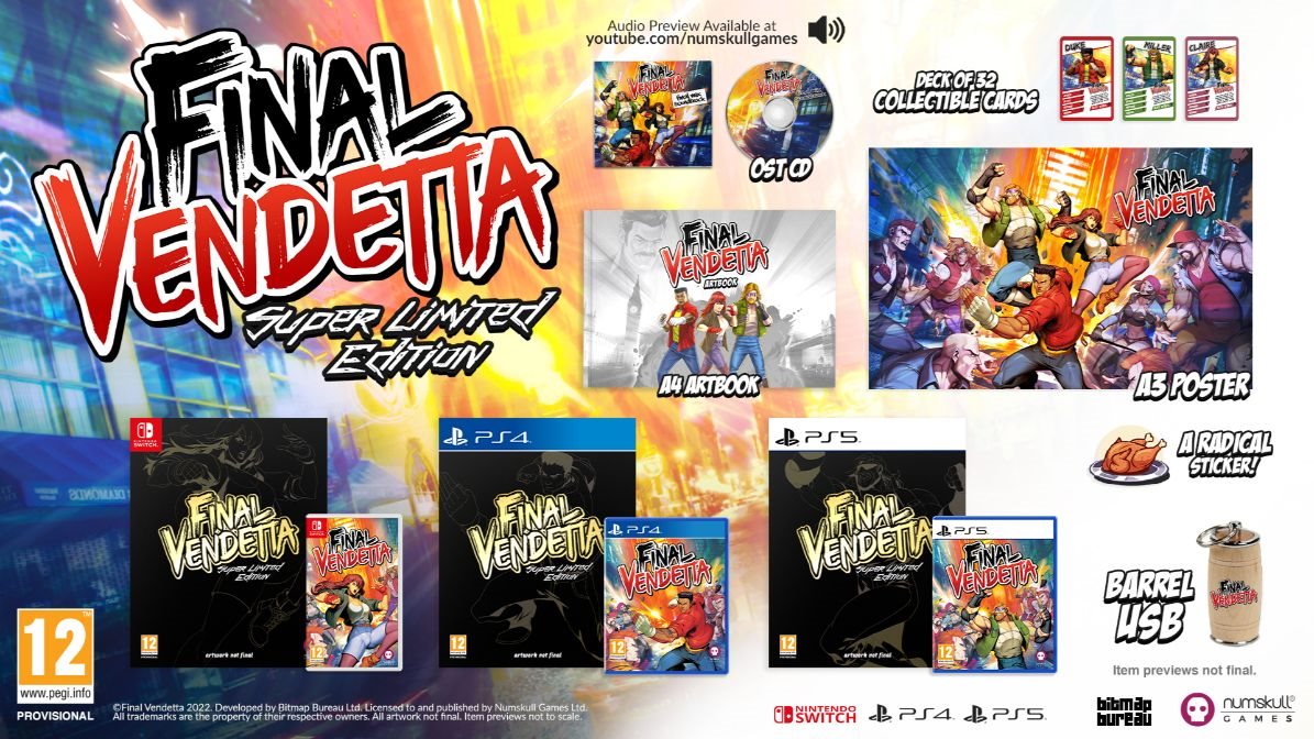 Final Vendetta - Super Limited Edition - PS4