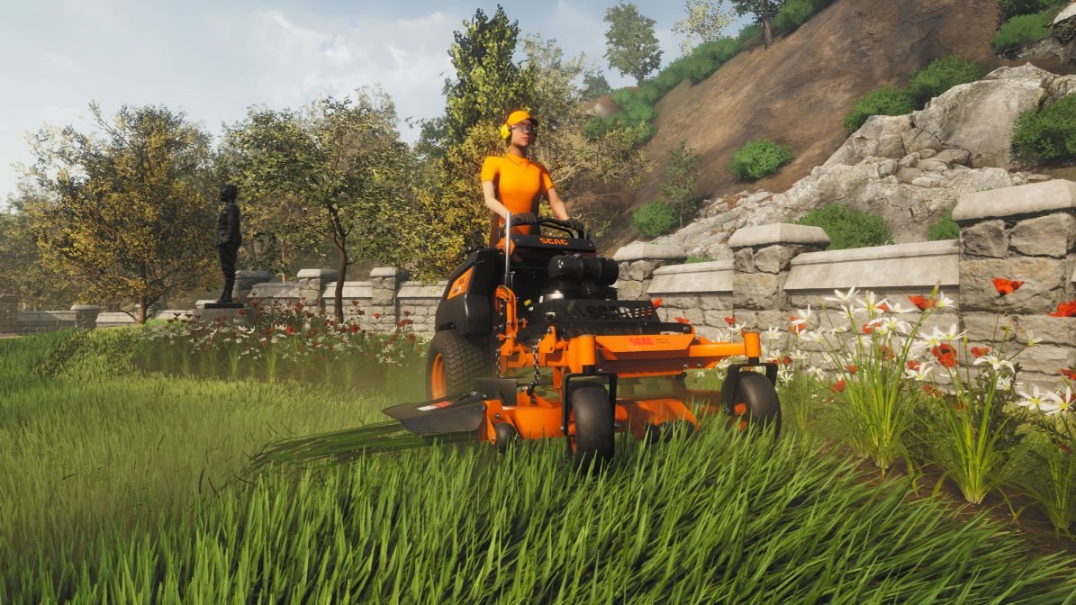 Lawn Mowing Simulator: Landmark Edition - PS4 Lawn Mowing Simulator: Landmark Edition - PS4