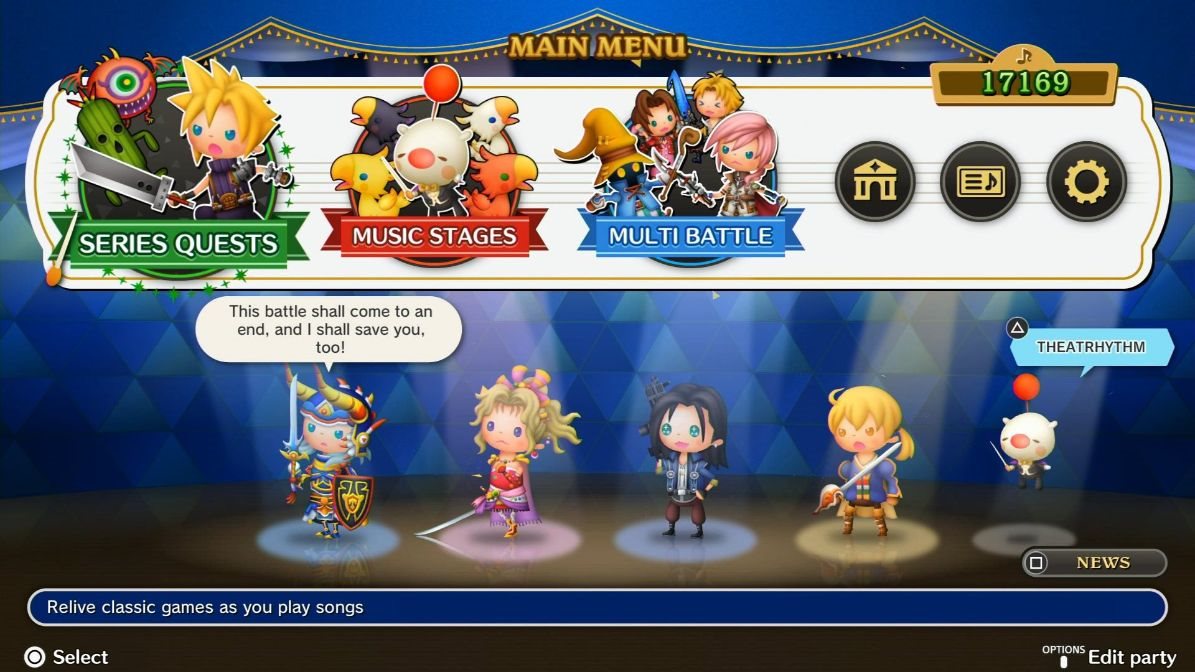 Theatrhythm Final Bar Line - PS4