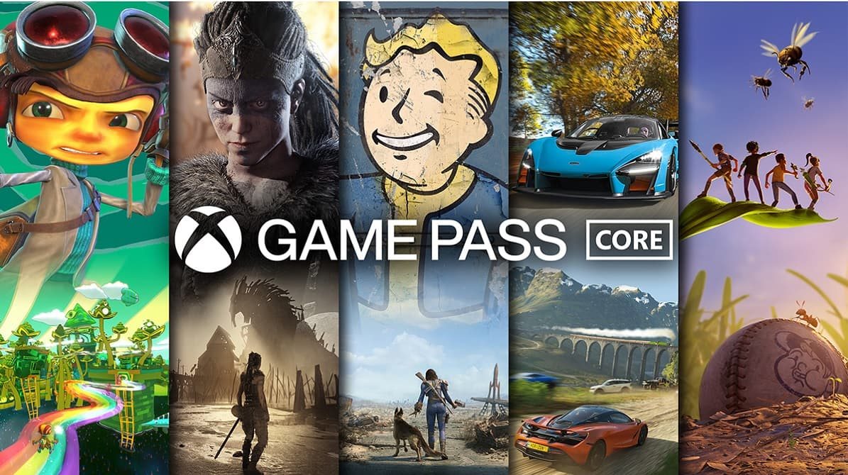Xbox Game Pass Core újratölthető kártya