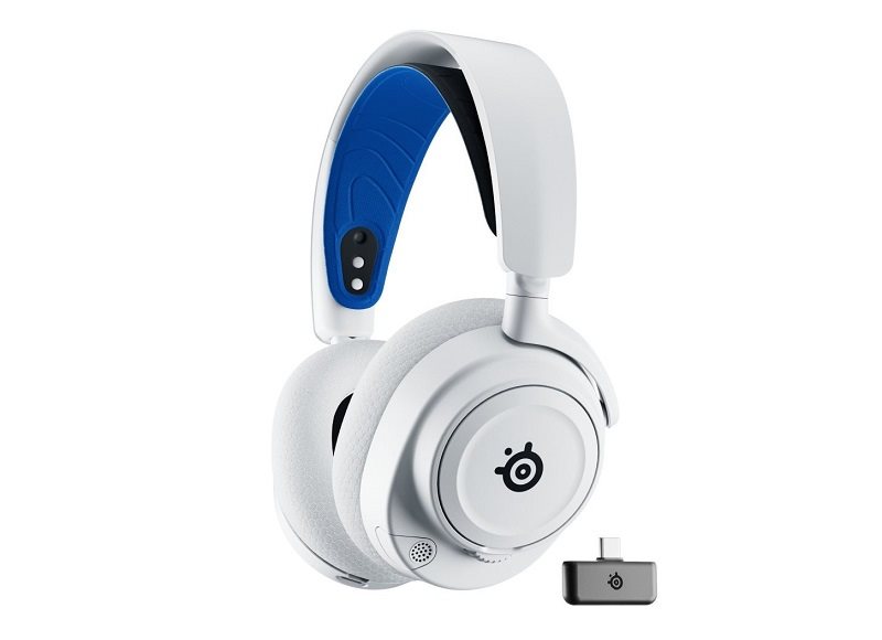 SteelSeries Arctis Nova 7P White gaming fejhallgató