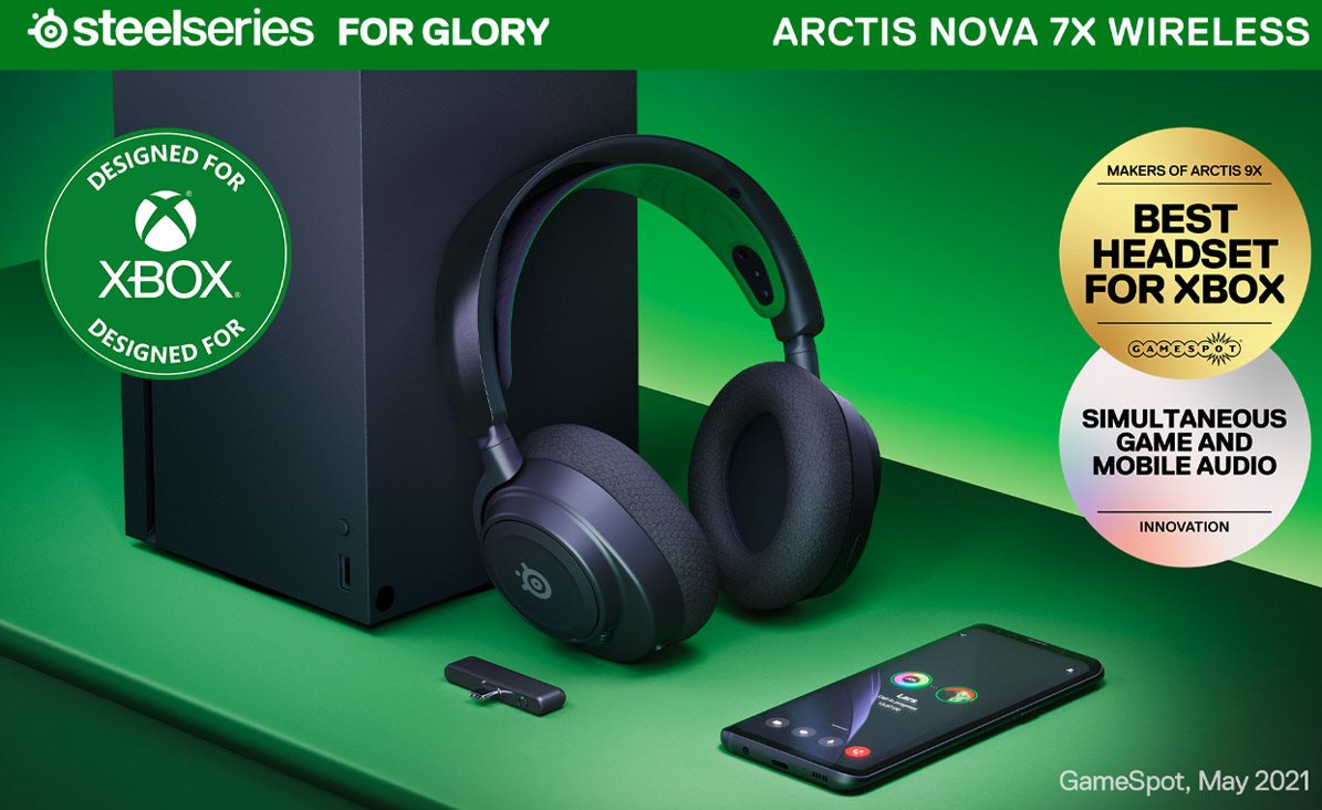 SteelSeries Arctis Nova 7X gamer fejhallgató