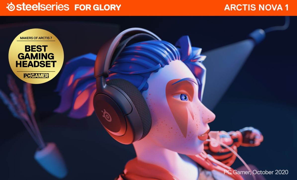 SteelSeries Arctis Nova 1 gamer fejhallgató SteelSeries Arctis Nova 1 gamer fejhallgató