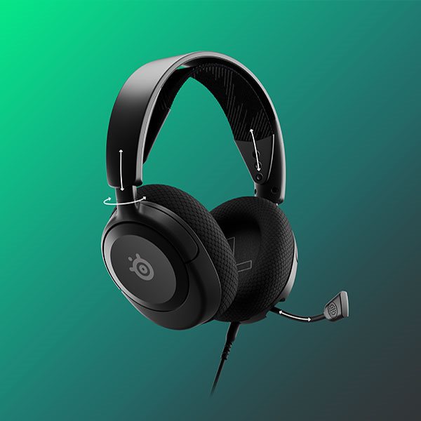 SteelSeries Arctis Nova 1 gamer fejhallgató SteelSeries Arctis Nova 1 gamer fejhallgató
