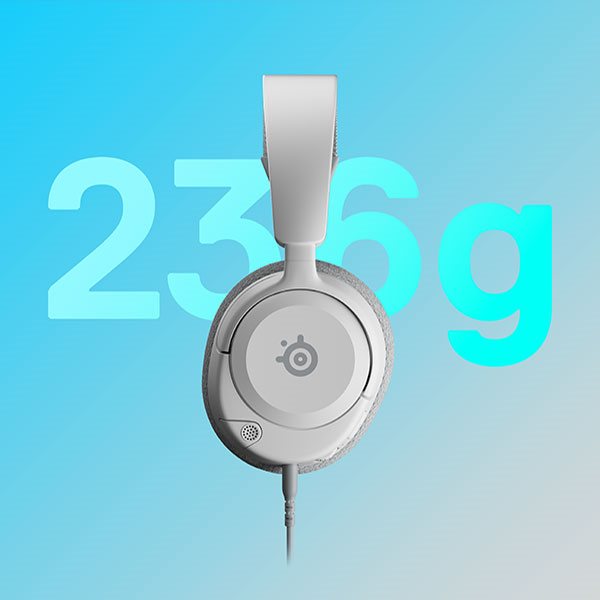 SteelSeries Arctis Nova 1P fehér vezetékes játék headset
