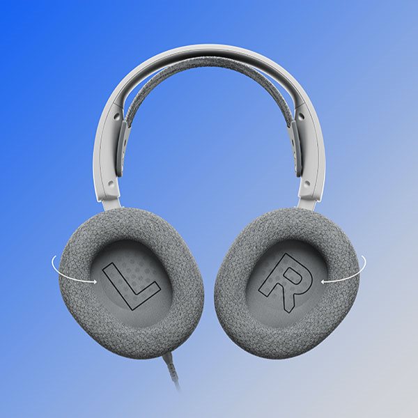 SteelSeries Arctis Nova 1P fehér vezetékes játék headset