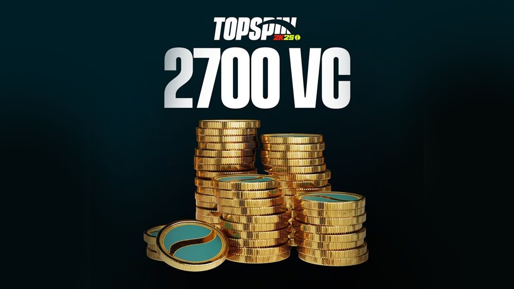 TopSpin 2K25: 2,700 Virtual Currency Pack Xbox