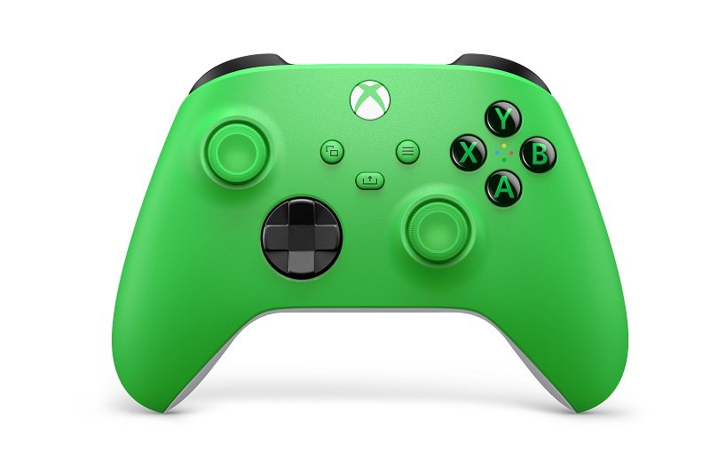 Xbox Wireless Controller Velocity Green controller Shock Blue