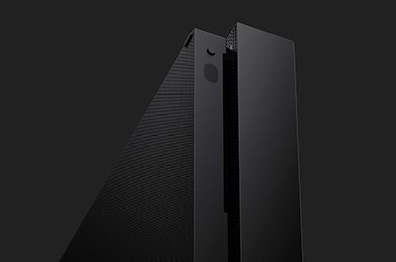 tervezés Xbox One X