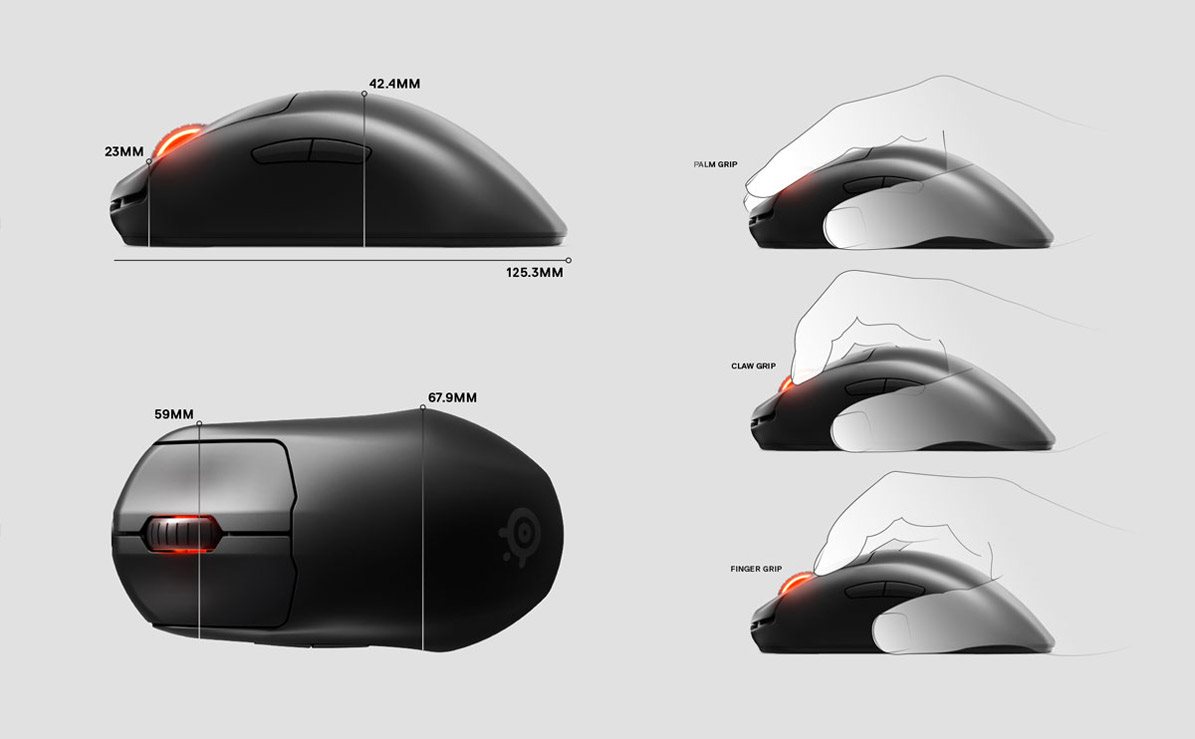 SteelSeries Prime Wireless
