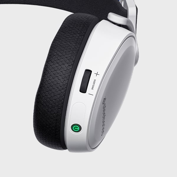 SteelSeries Arctis 7P+ White gamer fejhallgató SteelSeries Arctis 7P+ White gamer fejhallgató