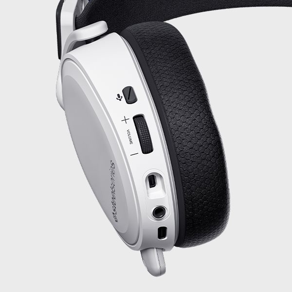 SteelSeries Arctis 7P+ White gamer fejhallgató SteelSeries Arctis 7P+ White gamer fejhallgató