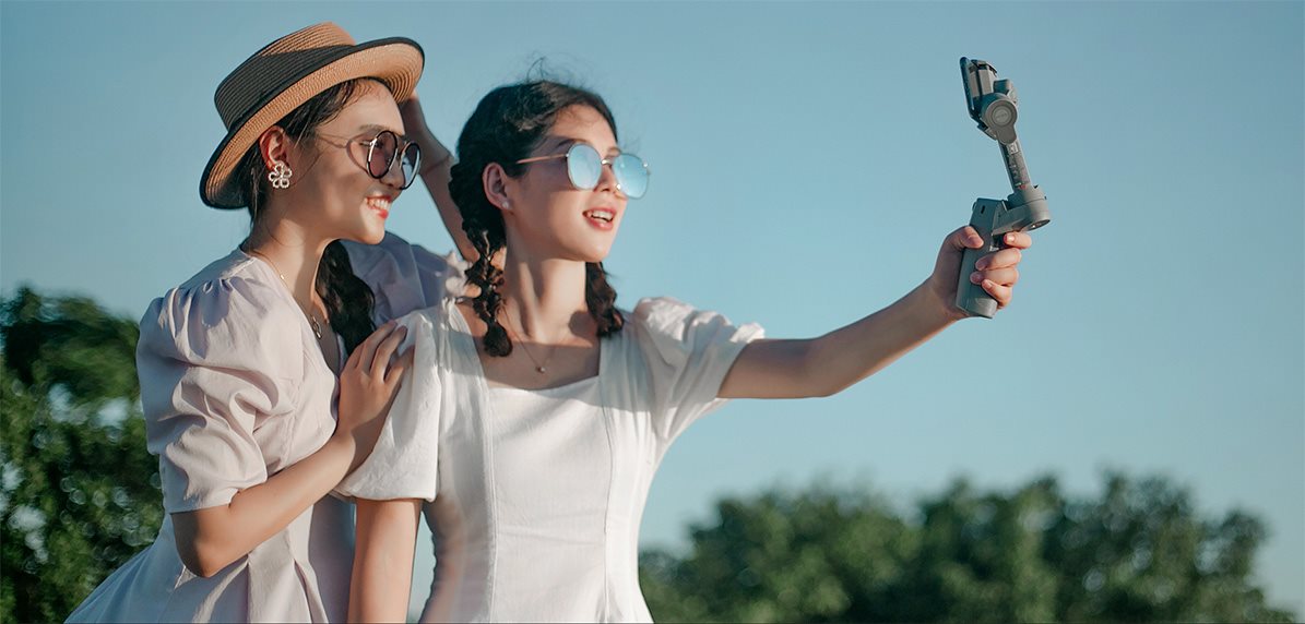 Kompakt stabilizátor mobiltelefonhoz Moza Mini-MX stabilizátor