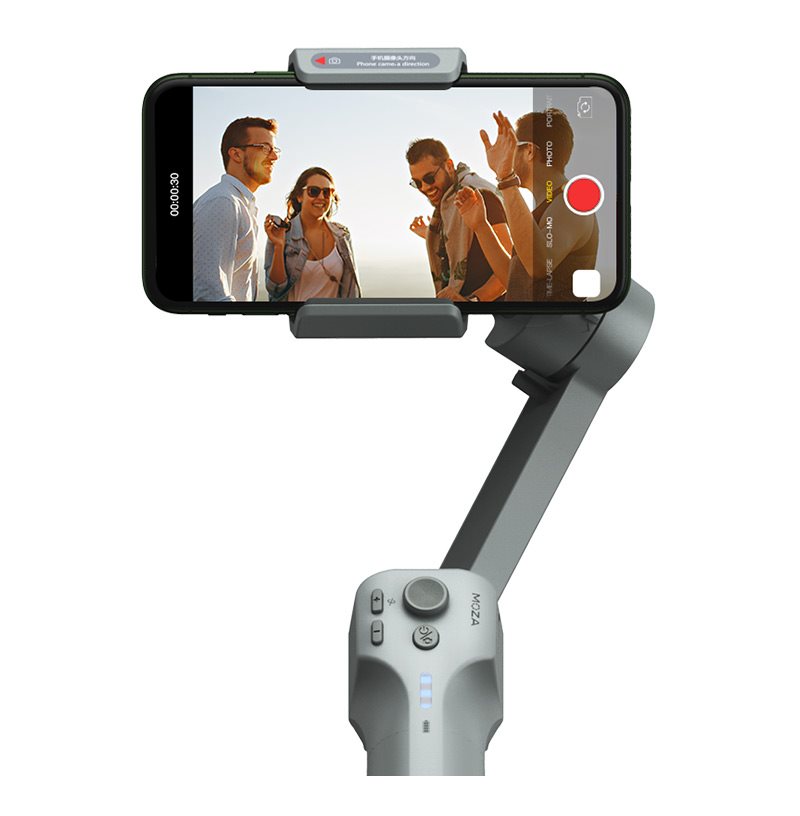 Egyszerű telepítés Moza Mini-MX stabilizátor