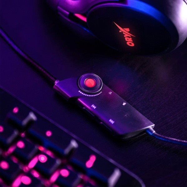 Niceboy ORYX X410 Epic gamer fejhallgató