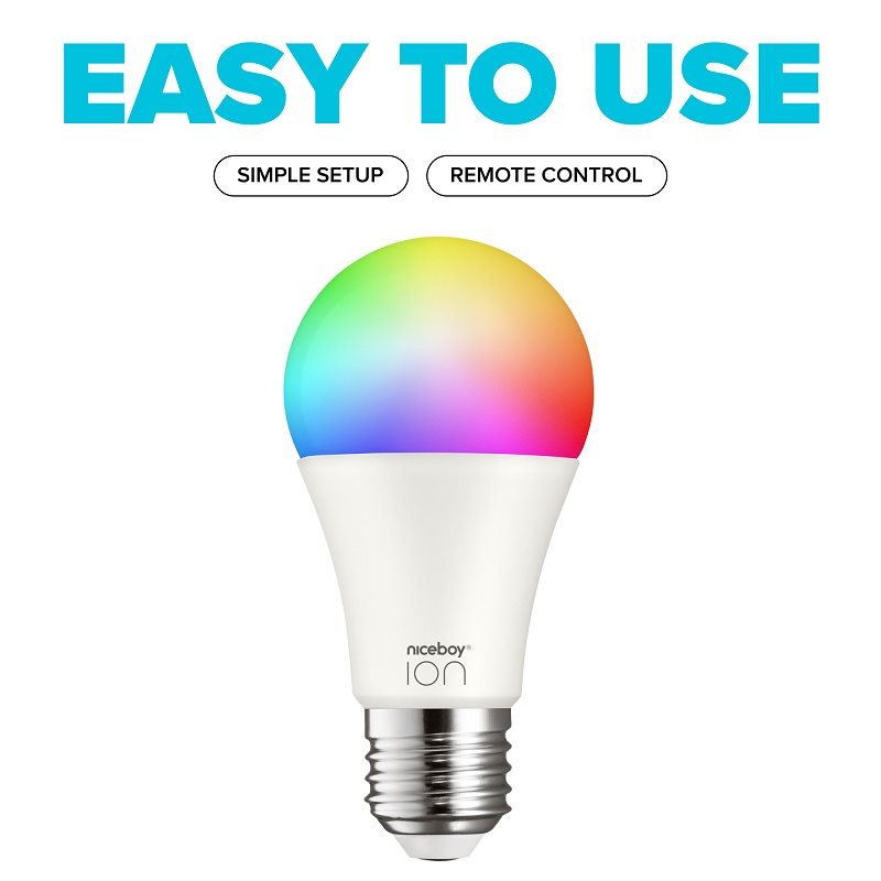 Niceboy ION SmartBulb RGB E27 LED izzó