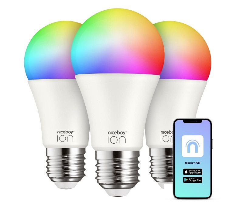 Niceboy ION SmartBulb RGB E27 LED izzó