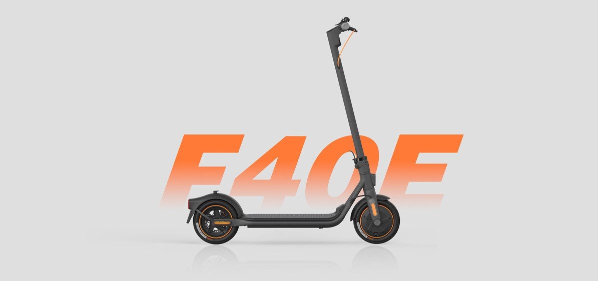 Ninebot Kickscooter F40E by Segway elektromos roller