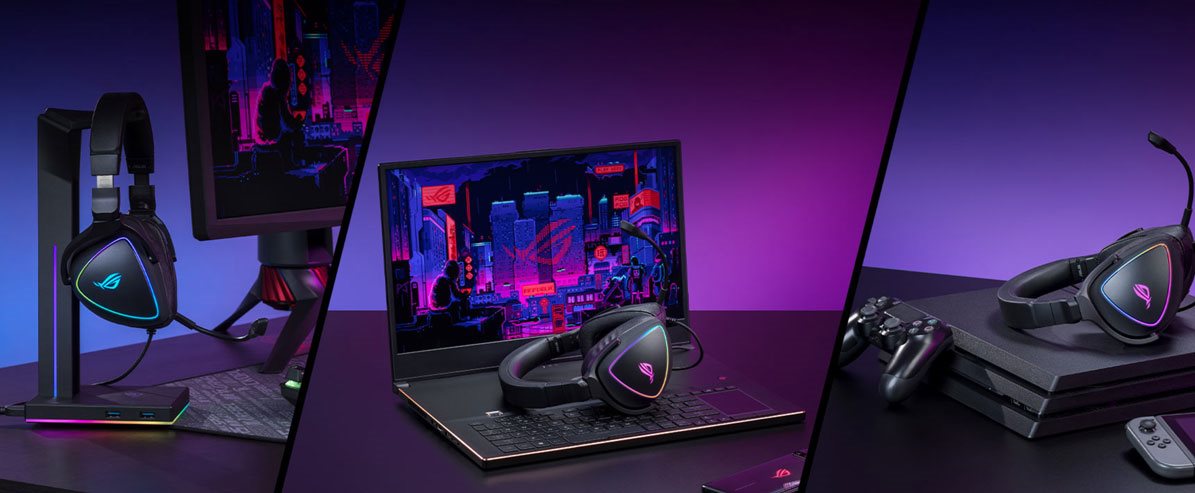 ASUS ROG DELTA S gamer fejhallgató