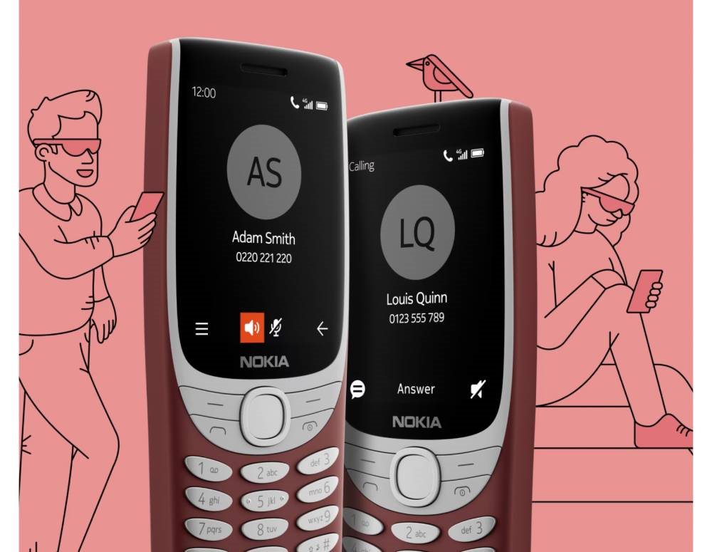 Nokia 8210 4G mobiltelefon
