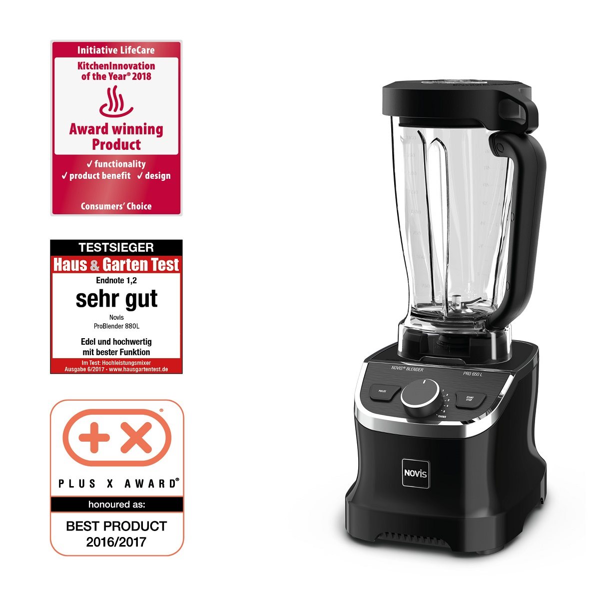 Novis ProBlender 650L asztali mixer