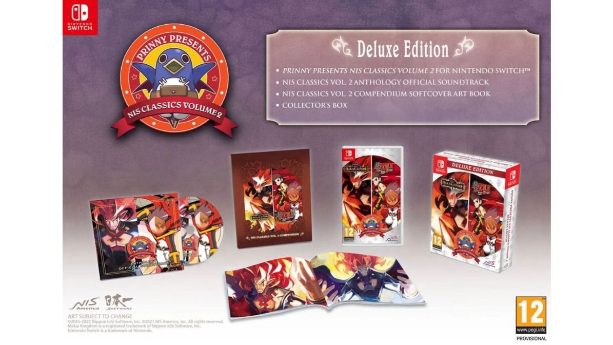 Prinny Presents NIS Classics Vol2 - Deluxe Edition - Nintendo Switch