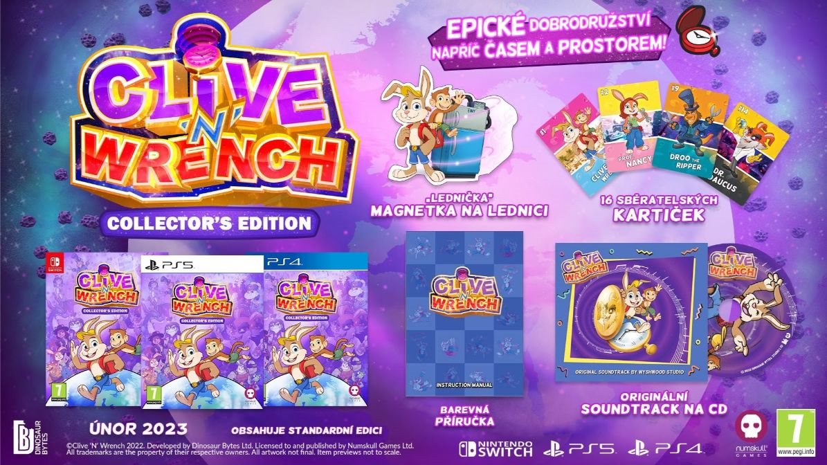 Clive 'N' Wrench - Gyűjtői kiadás - PS4
