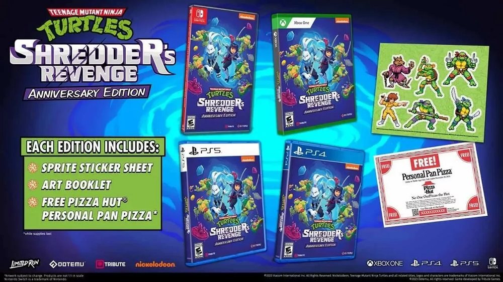 Mutant Ninja Turtles: Shredder's Revenge - Anniversary Edition Nintendo Switch