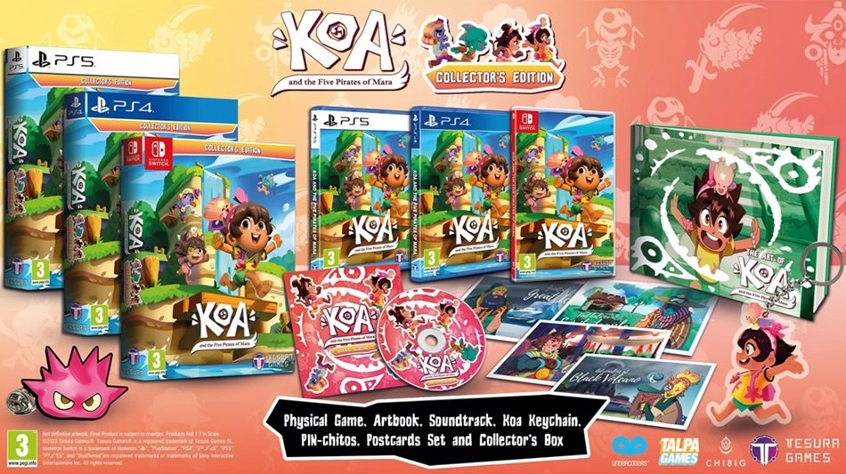 Koa and the Five Pirates of Mara Nintendo Switch