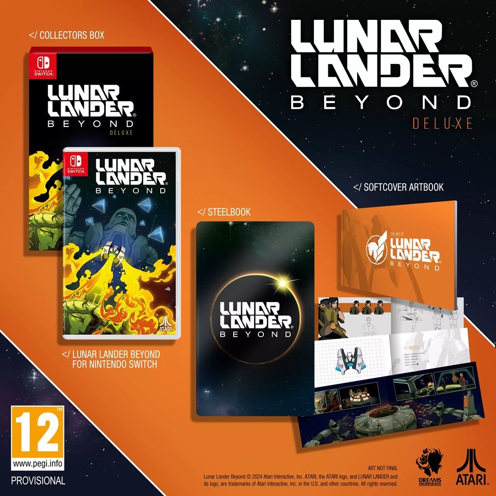 Lunar Lander Beyond Deluxe Nintendo Switch